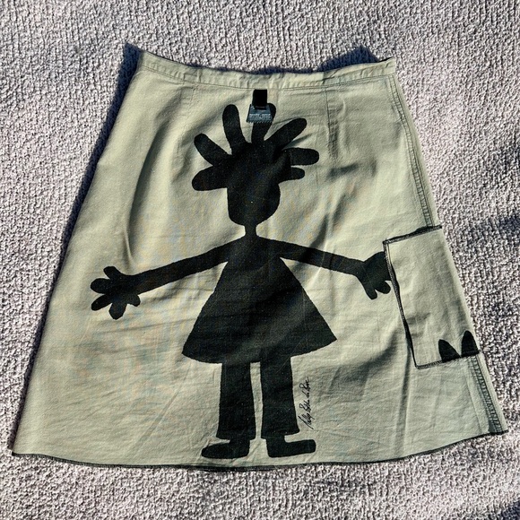 Y2K Biche de Bere Mini Skirt, XS - Picture 2 of 7